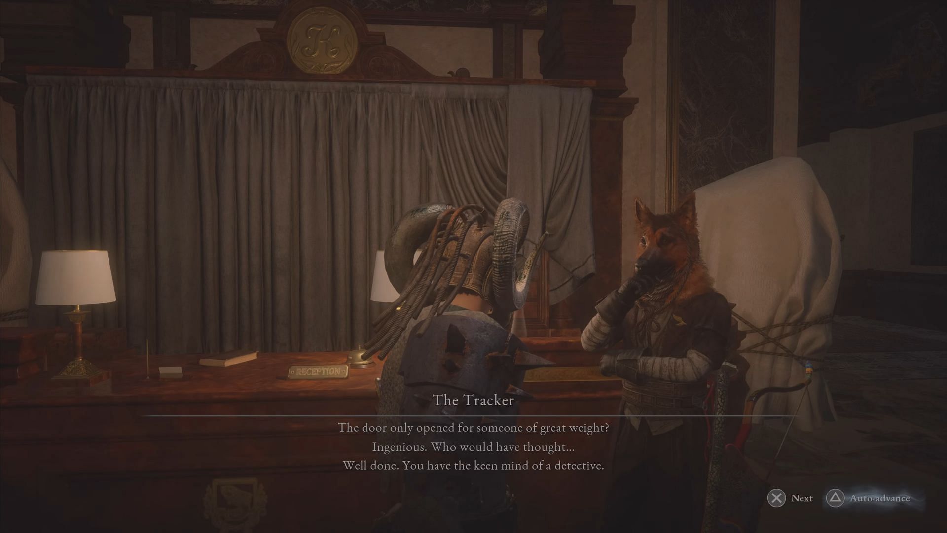 The tracker in Lies of P Overture DLC (Image via NEOWIZ /YouTube@Doom Slayer TV)